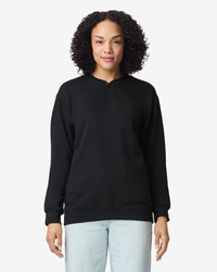 Unisex Softstyle® Midweight 1/4 Zip Sweatshirt