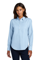 Women's Long Sleeve Modern Oxford Shirt