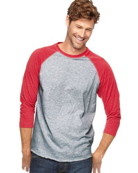 Men's Baseball Fine Jersey Three-Quarter Sleeve Tee