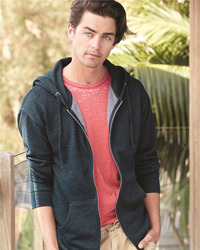 Unisex Midweight Full-Zip Hooded Sweatshirt