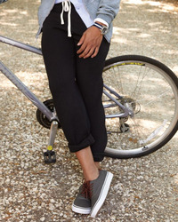 Premium Open-Bottom Sweatpants