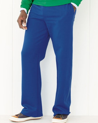 Unisex NuBlend® Open-Bottom Sweatpants with Pockets