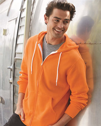 Unisex Lightweight Full-Zip Hooded Sweatshirt