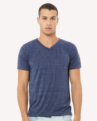 Unisex Textured Jersey V-Neck Tee
