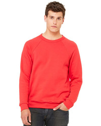Unisex Sponge Fleece Raglan Crewneck Sweatshirt