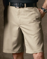 Plain Front Shorts