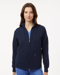 Women's Ceri Essential Full-Zip 6-Pocket Scrub Jacket