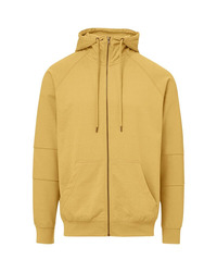 Ezra French Terry Full-Zip Funnel Hooded Sweatshirt