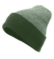 Heather Two-Tone Cuff Beanie
