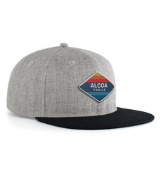 Wool Blend Heather Snapback Cap
