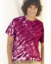 Tiger Stripe Tie-Dyed T-Shirt