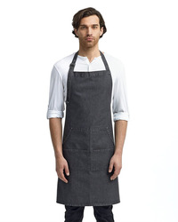 Jeans Stitch Denim Bib Apron