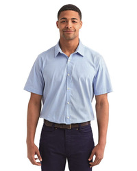Microcheck Gingham Cotton Shirt