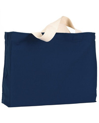 USA Made Cotton Canvas Medium Gusset Tote Bag