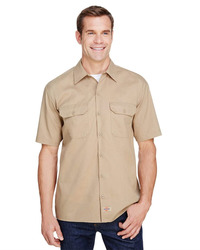 FLEX Short-Sleeve Twill Work Shirt