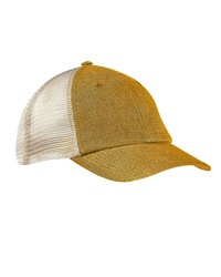 Washed Hemp Soft Mesh Trucker Cap
