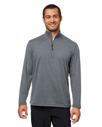 Men's Fairway Marbled Jersey Quarter-Zip Pullover
