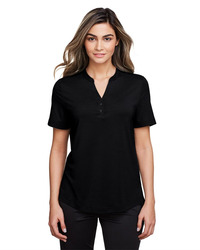 Women's JAQ Snap-Up Stretch Performance Polo
