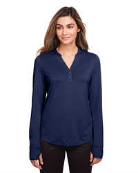 Women's JAQ Stretch Performance V-Neck Snap Pullover