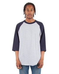 Unisex Three-Quarter Sleeve Raglan T-Shirt