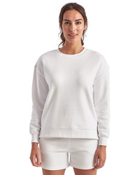 Women's Billie Side-Zip Crewneck Sweatshirt