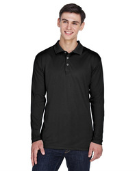 Men's Cool & Dry Sport Long Sleeve Polo