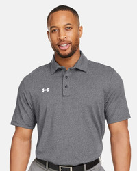 Destin Drive Striped Performance Polo