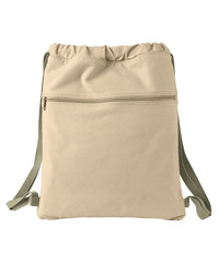 14oz. Pigment-Dyed Canvas Cinch Sack