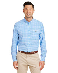 Men's On-The-Go Nylon Gingham Shirt
