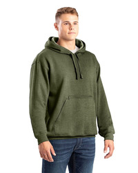 Heritage Zippered Pocket Hooded Pullover Sweatshirt