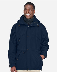 Men's 3-in-1 Parka with Dobby Trim