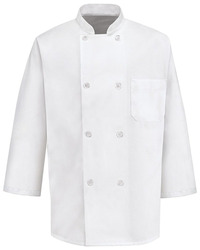 Three-Quarter Sleeve Chef Coat