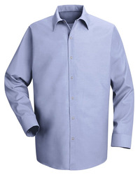Men's Specialized Pocketless Long Sleeve Work Shirt