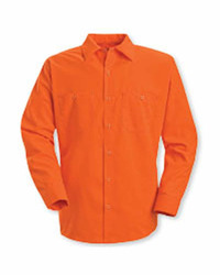 Men's Enhanced Visibility Long Sleeve Work Shirt