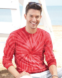 Cyclone Pinwheel Tie-Dyed Long Sleeve T-Shirt