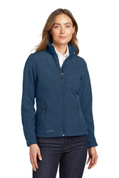 Women's Shaded Crosshatch Soft Shell Jacket