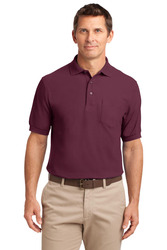 Tall Silk Touch Polo with Pocket