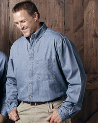 Men's Tall Denim Shirt