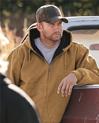 Men's Cheyenne Boulder Cloth™ Hooded Jacket with Tricot Quilt Lining