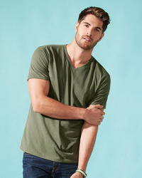 Men's Sueded V-Neck T-Shirt