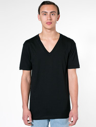 2456ORG Organic Fine Jersey S/S V-NeckT-Shirt