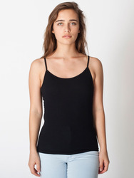 6311 Sheer Jersey Spaghetti Tank