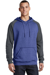 Young Mens Lightweight Fleece Raglan Hoodie
