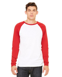 Men's Long Sleeve Jersey Baseball Tee