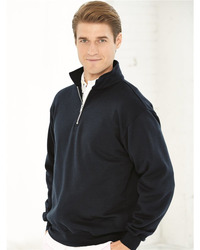 USA-Made Quarter-Zip Pullover Sweatshirt