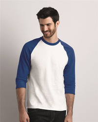 Heavy Cotton™ Raglan Three-Quarter Sleeve T-Shirt