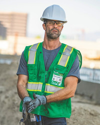 Unisex EV Series® Enhanced Visibility Multi-Pocket Mesh Vest