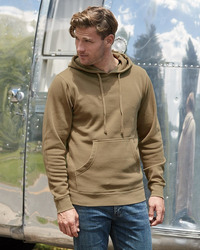 Midweight Pigment-Dyed Hooded Sweatshirt