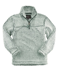 Unisex Sherpa Fleece Quarter-Zip Pullover