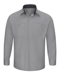 Men's Tall Performance Plus Long Sleeve Shirt with OilBlok Technology